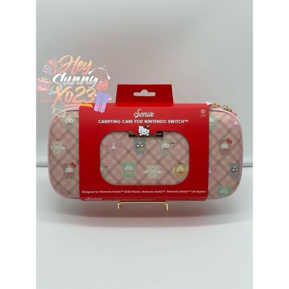 Sonix Sanrio Hello Kitty and Friends Plaid Nintendo Switch Case